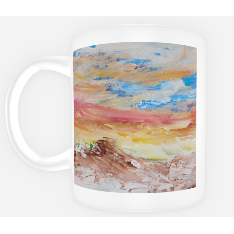 Mug en céramique 445 ml – "DUNE" par LIOBAU | partageos.shop