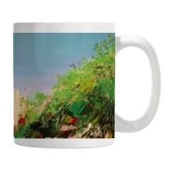 Mug en céramique 445 ml – "La beauté des Pierres" par LIOBAU | partageos.shop