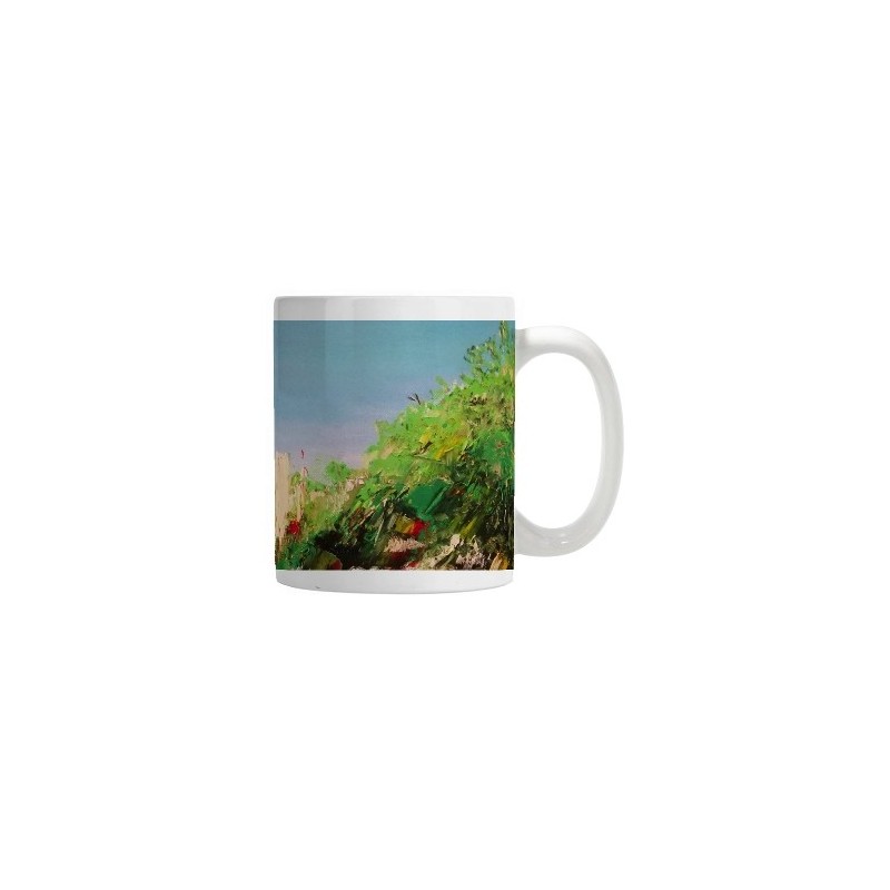 Mug en céramique 445 ml – "La beauté des Pierres" par LIOBAU | partageos.shop