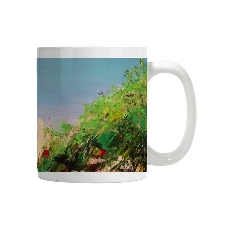 Mug en céramique 445 ml – "La beauté des Pierres" par LIOBAU | partageos.shop