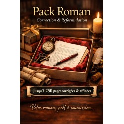 Correction roman 250 pages – relecture professionnelle & reformulation