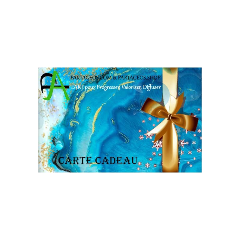 Offrez la liberté de choisir avec la Carte Cadeau Partageos !