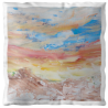 Coussin d’art LIOBAU Touche Partageos 45,7×45,7 – Partageos