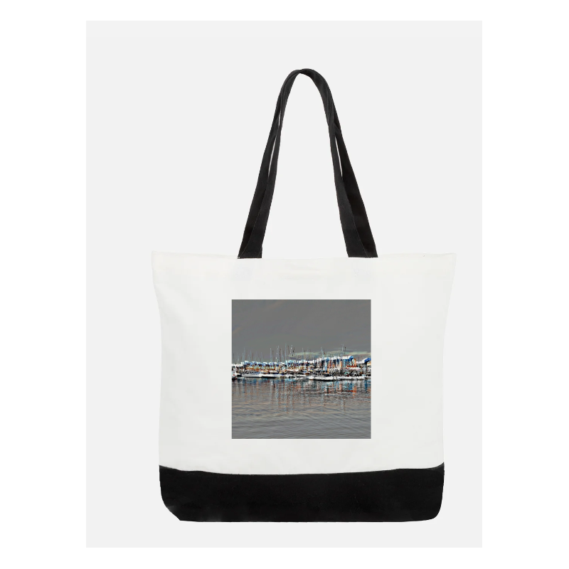 Grand sac zippé Caroll-In 34×47 cm - coton – Paisible