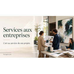 Collaboration artistique pour entreprise : cadrage & sélection d’artistes