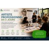 Programme de trois jours pour structurer et développer son activité d’artiste avec Partageos et IDCOUV
