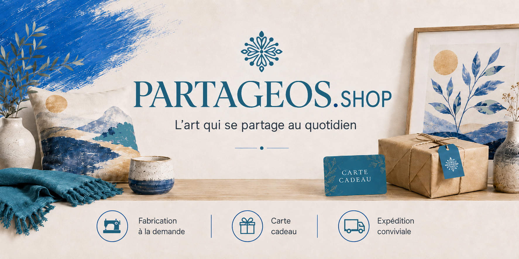 PARTAGEOS    L’art qui se partage au quotidien