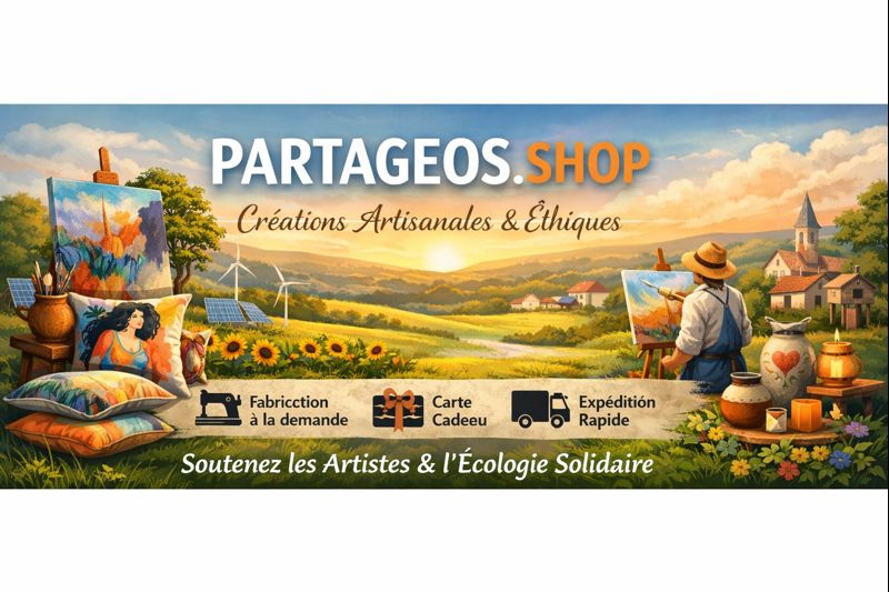 PARTAGEOS     L’ART pour Progresser, Valoriser, Diffuser...